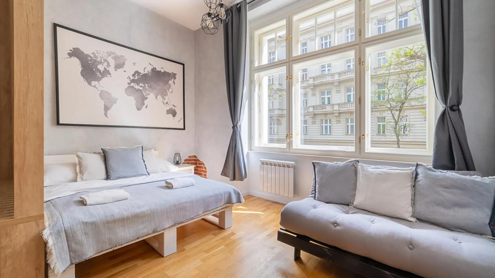 Chic Brick Suite In Historic Prague City Center By Rentez